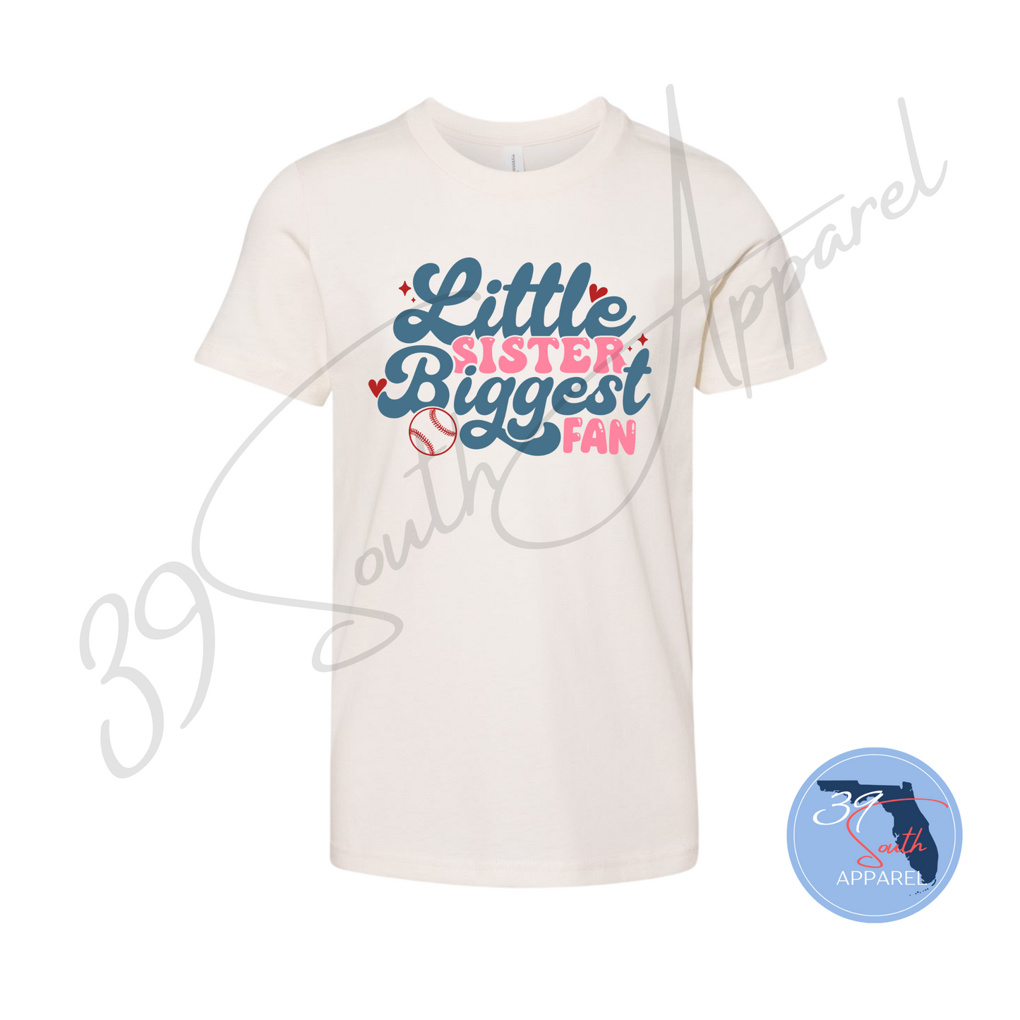 Little Sister Biggest Fan T-Shirt