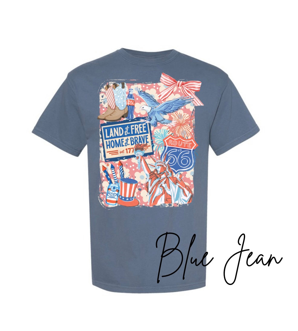 USA Collage Comfort Colors