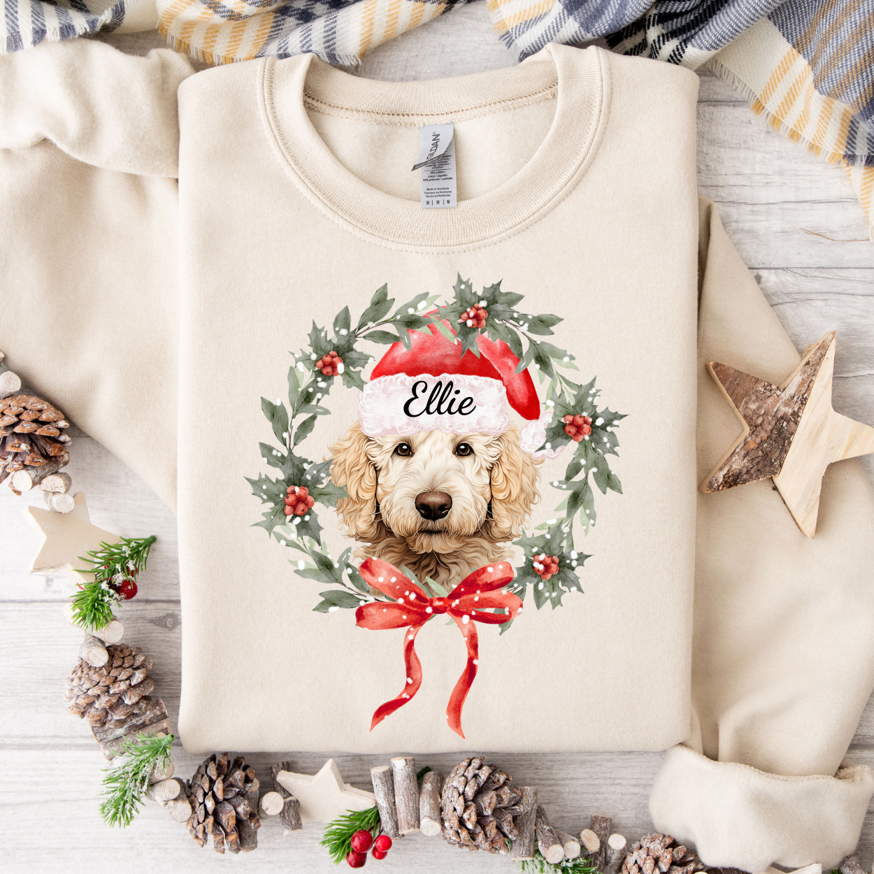 Custom Dog Christmas