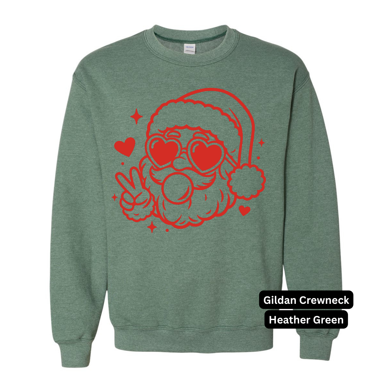 Vintage Bubble Gum Santa