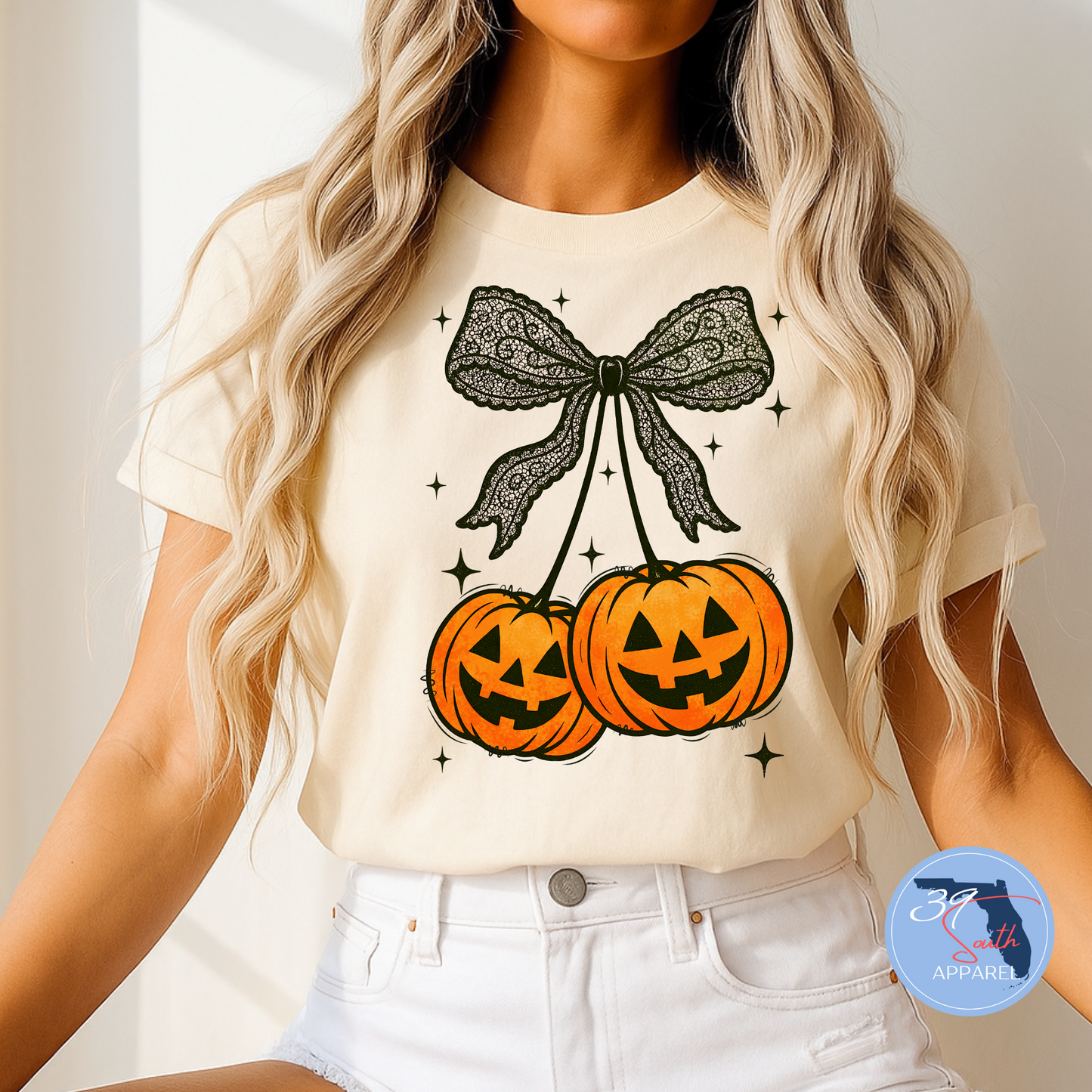 Pumpkin Fall Croquette Tee