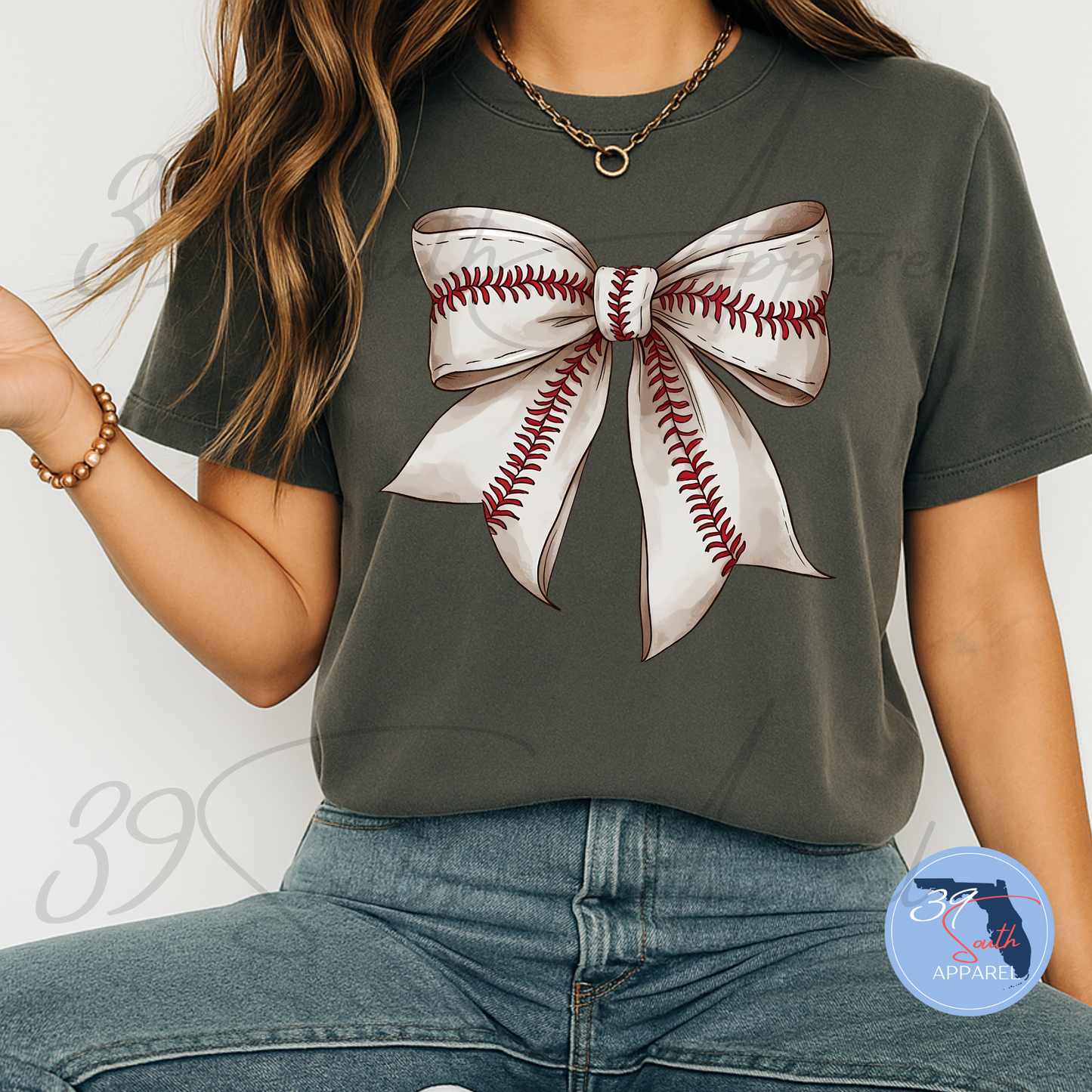 Baseball Bow Tee