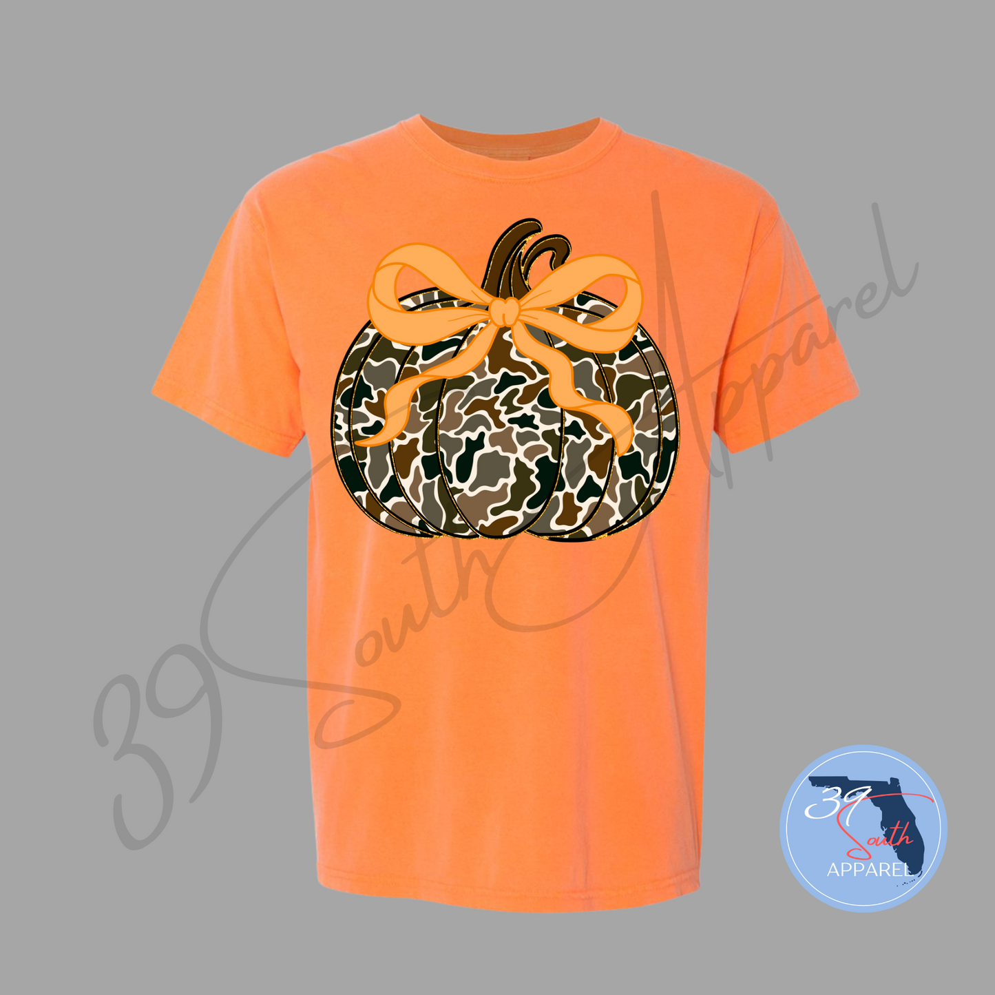Camo Pumpkin Tee