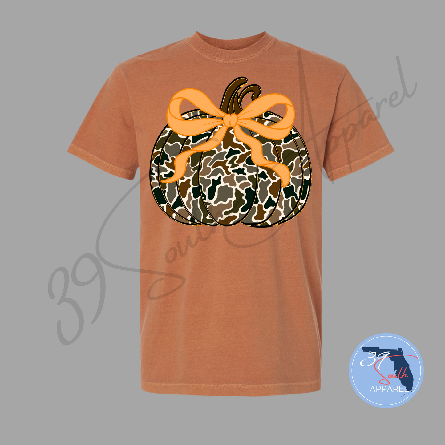 Camo Pumpkin Tee