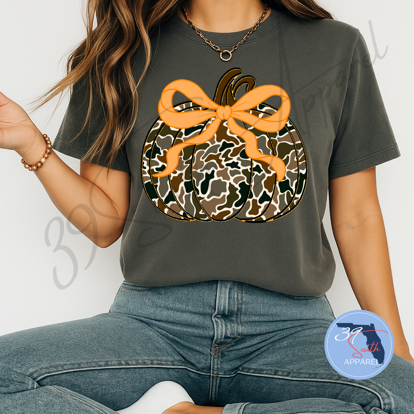 Camo Pumpkin Tee