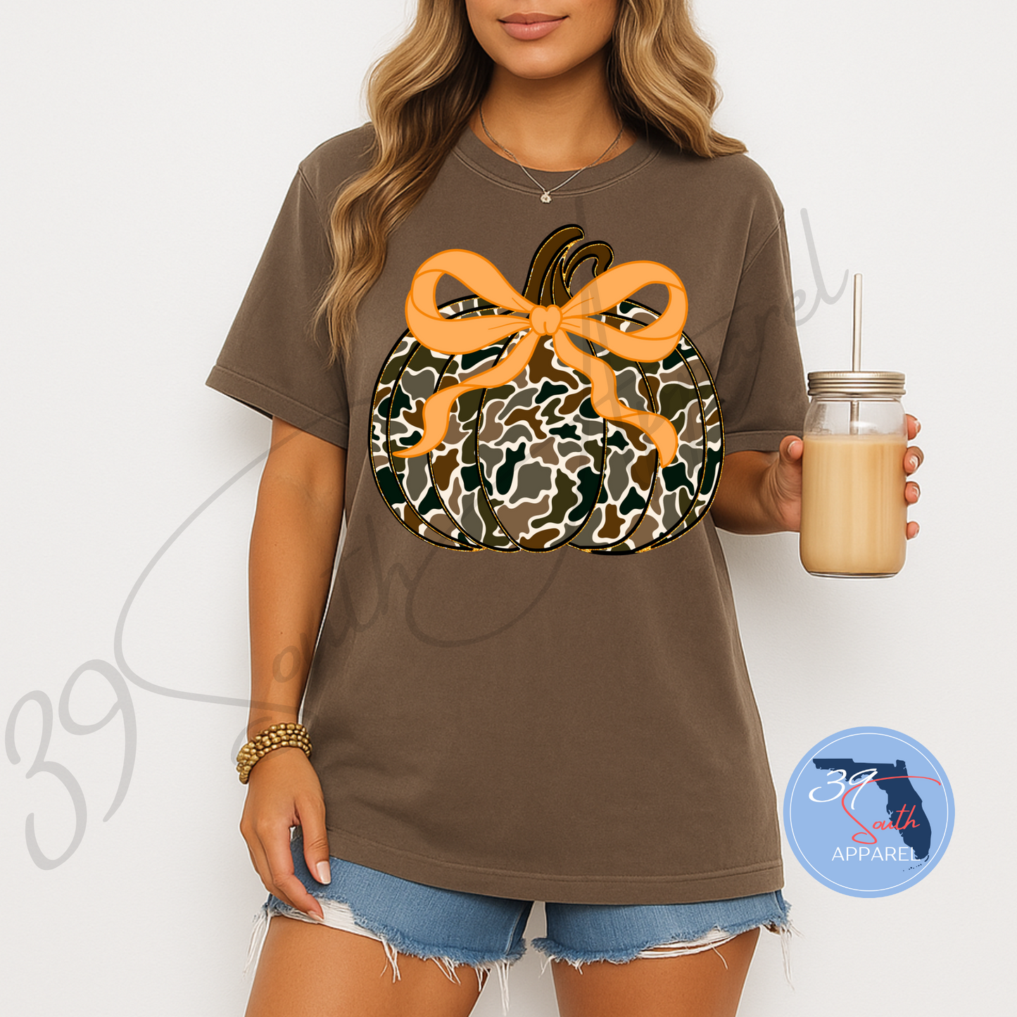 Camo Pumpkin Tee