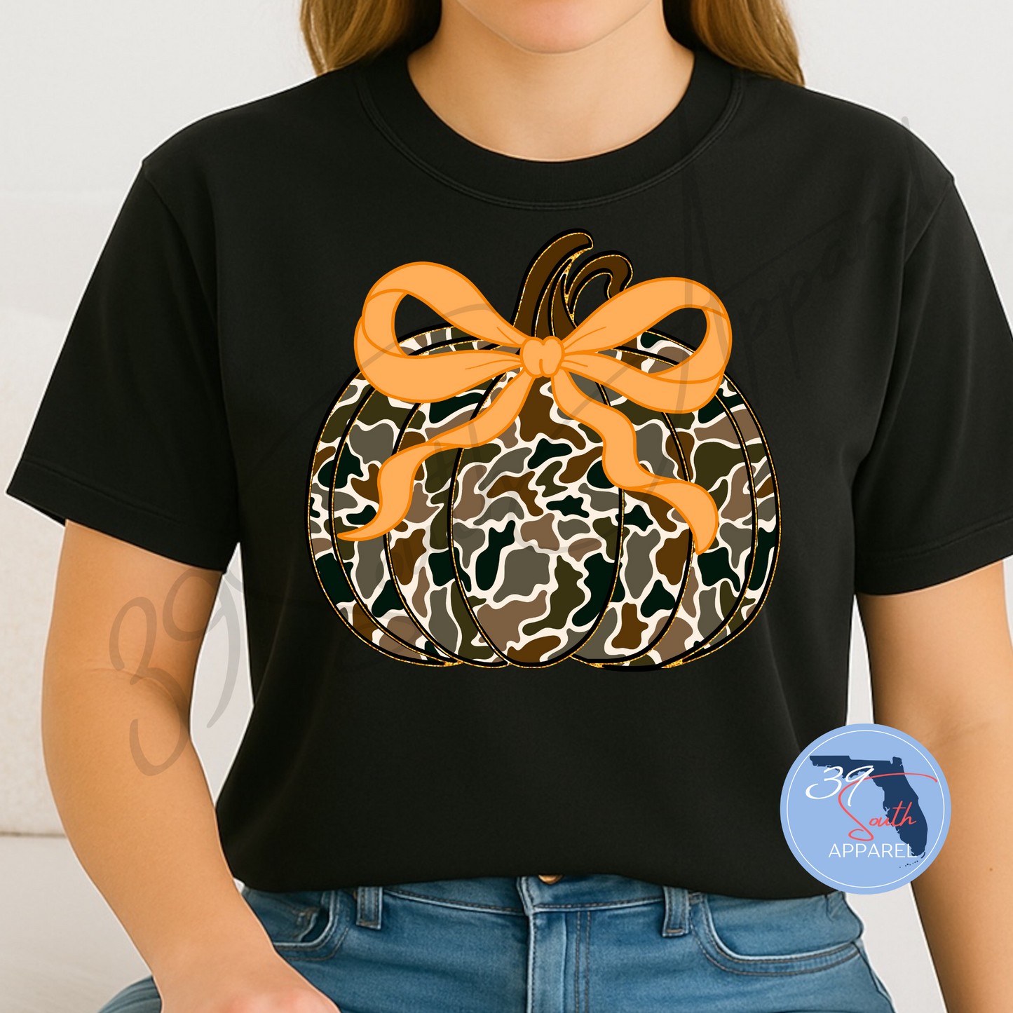 Camo Pumpkin Tee