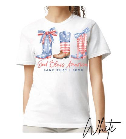 Boots & Bows Comfort Colors