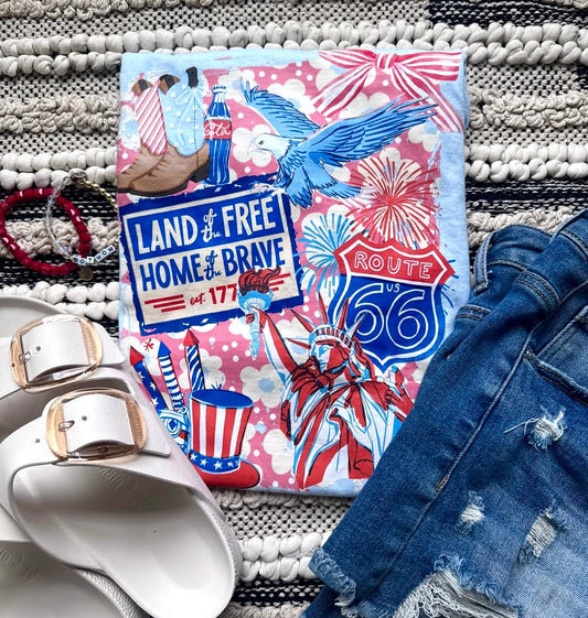 USA Collage Comfort Colors