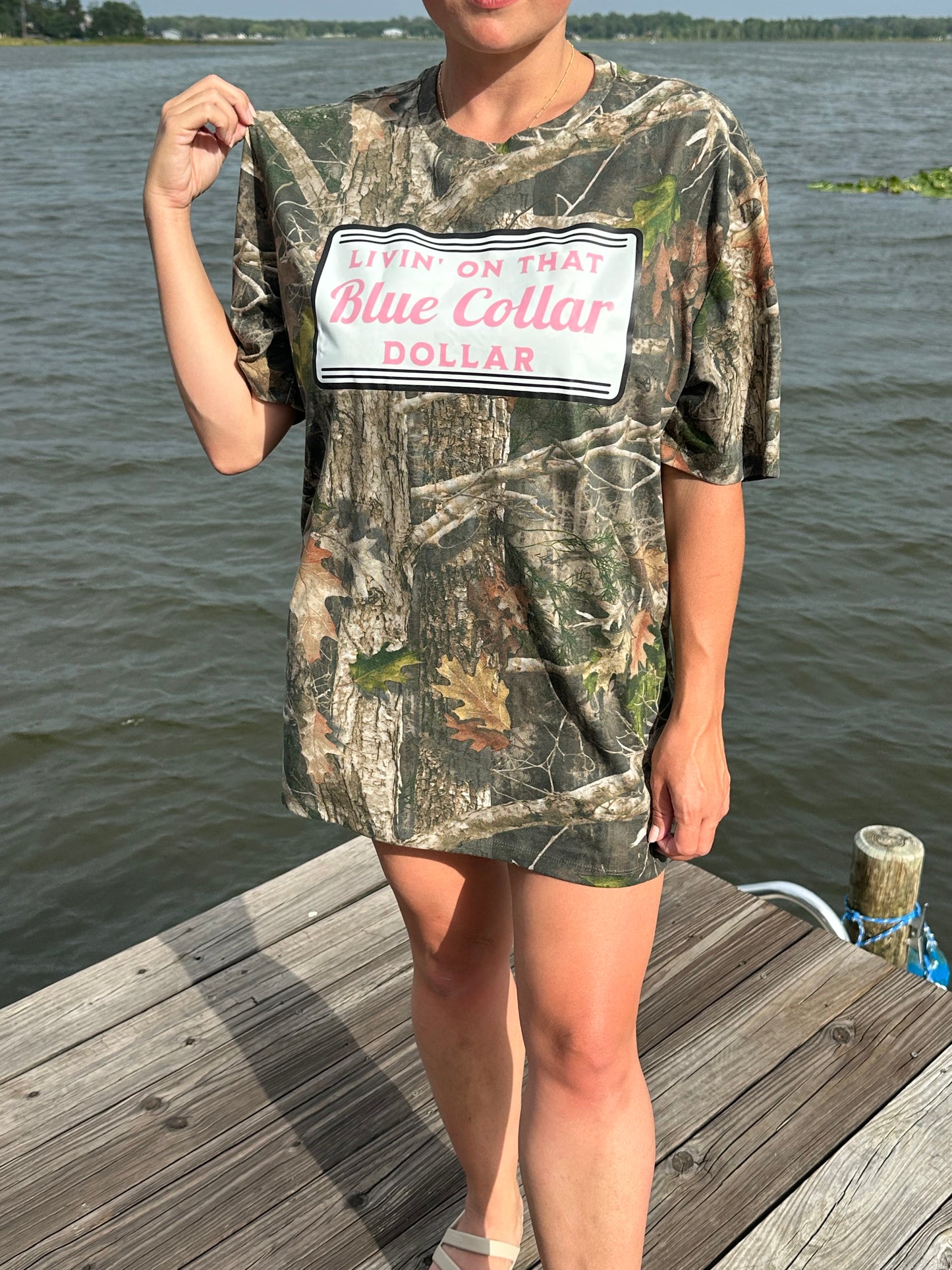 Livin on that Blue Collar Dollar Camo