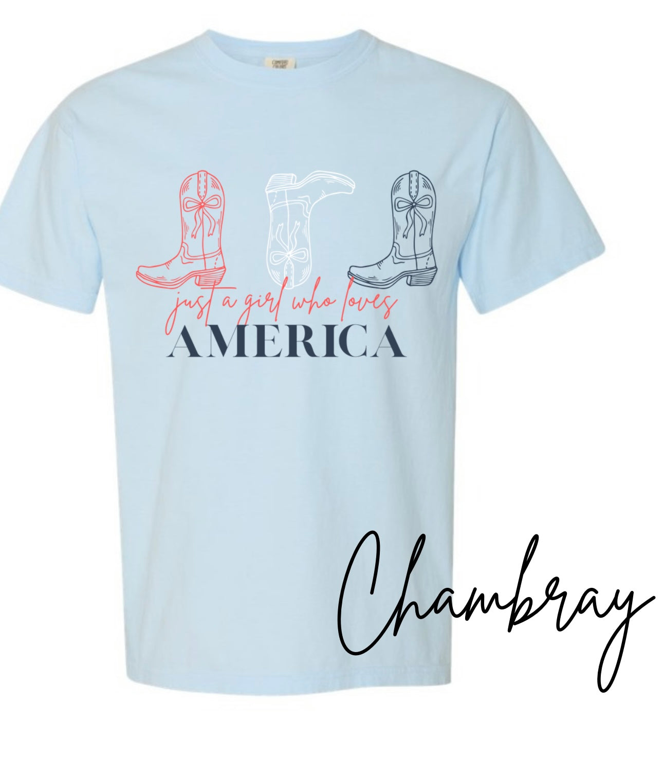 Just a girl Comfort Colors