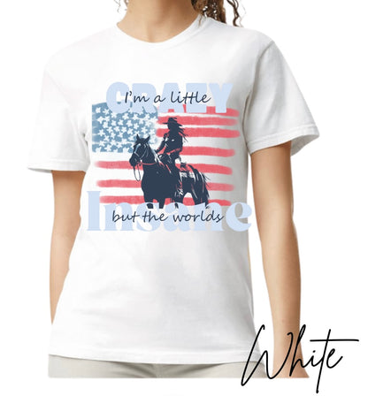 I’m a little crazy Comfort Colors