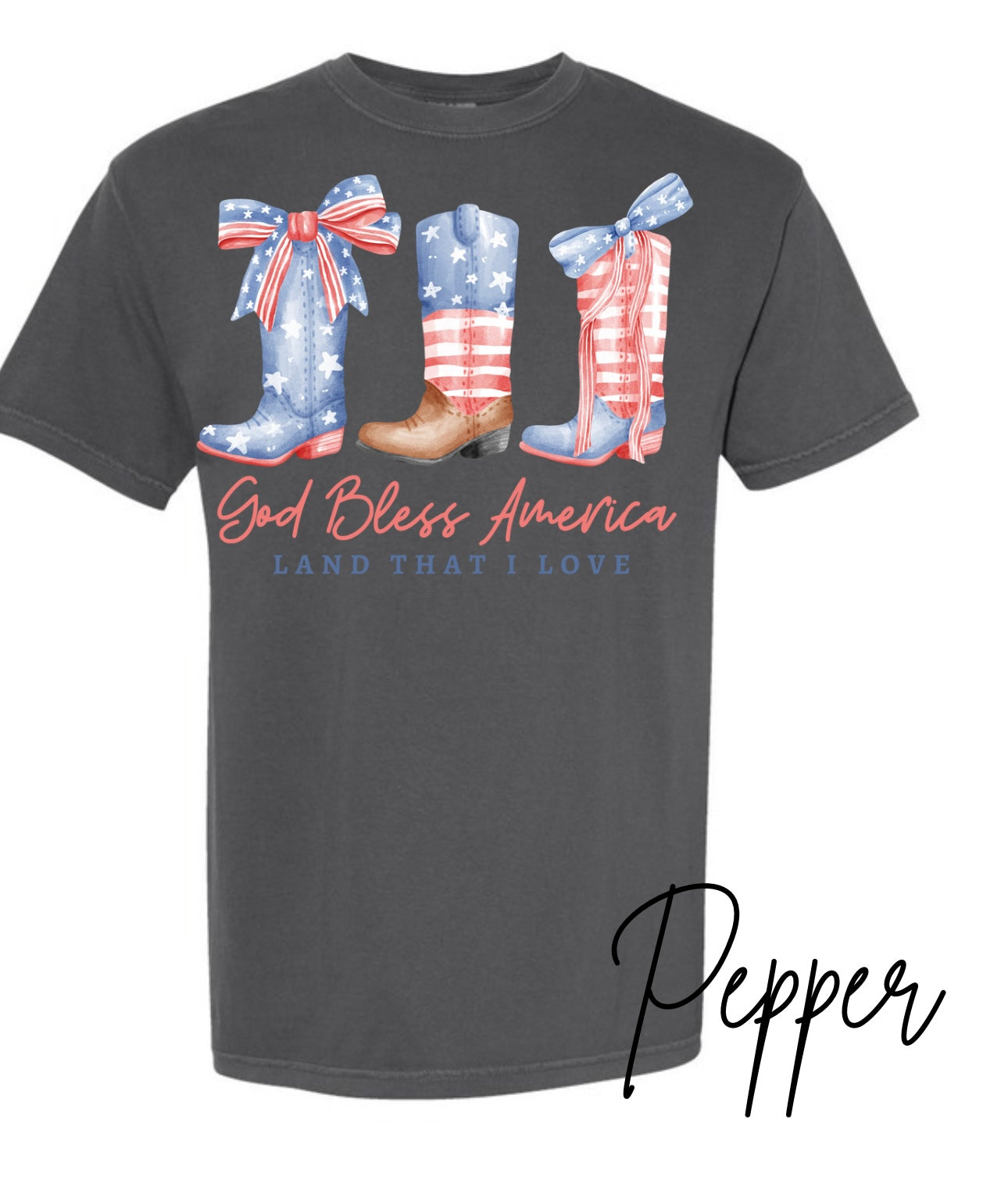 Boots & Bows Comfort Colors