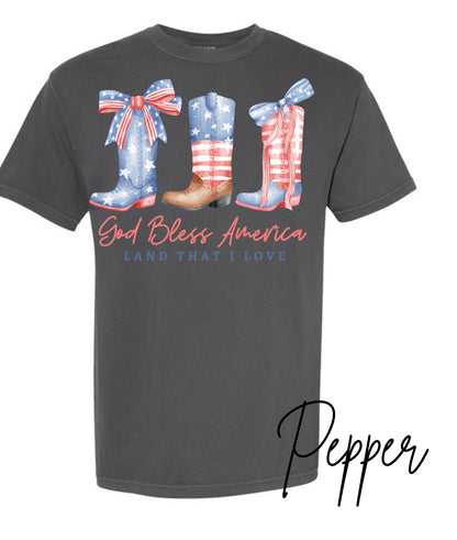 Boots & Bows Comfort Colors