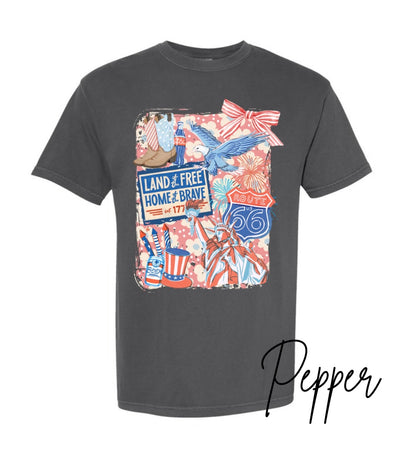 USA Collage Comfort Colors