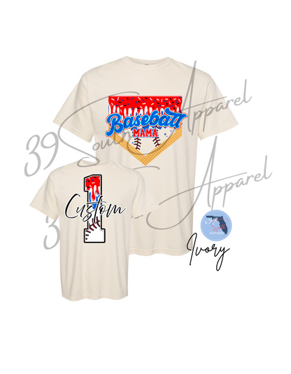 Mama Drippy Front and Custom Back