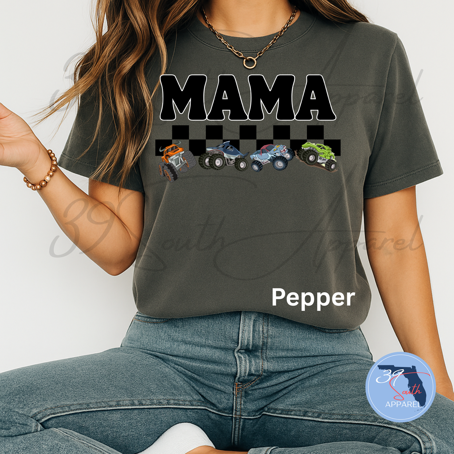 Mama Monster Truck Tee