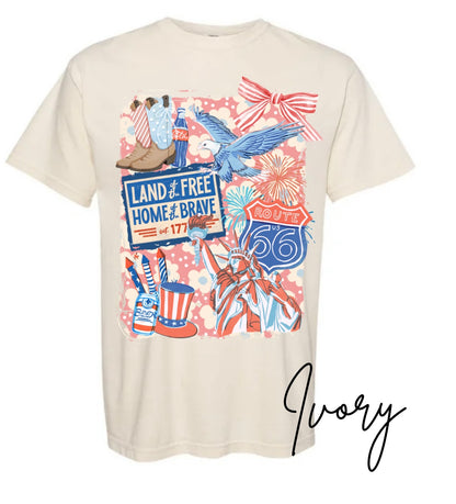 USA Collage Comfort Colors