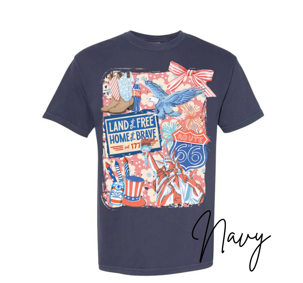 USA Collage Comfort Colors