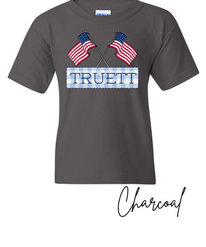 YOUTH Custom USA name Boy