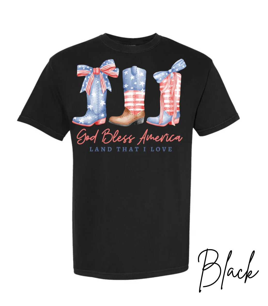 Boots & Bows Comfort Colors