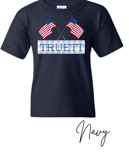 YOUTH Custom USA name Boy