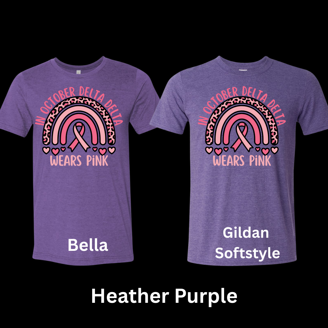 In October Delta Delta Tee