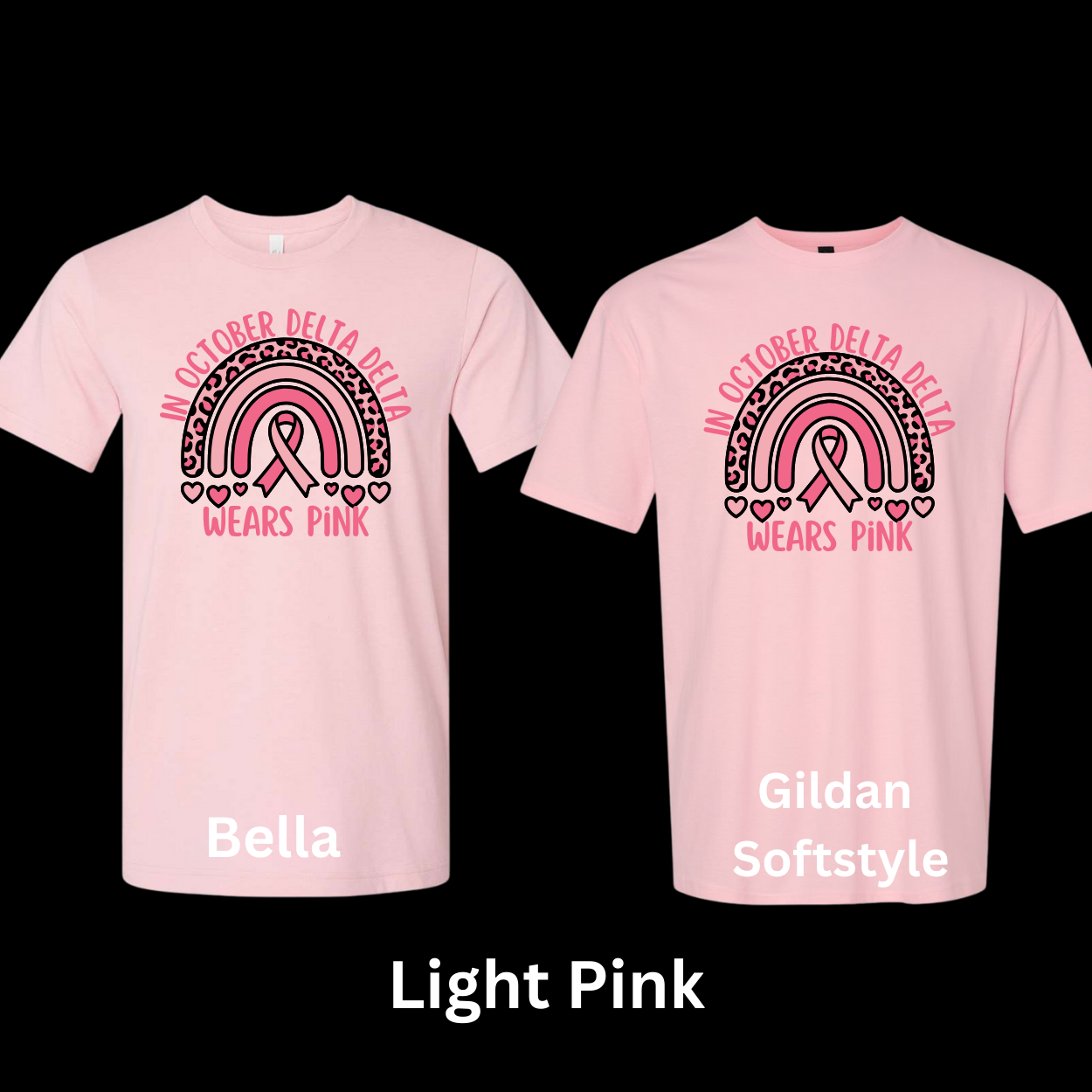 In October Delta Delta Tee