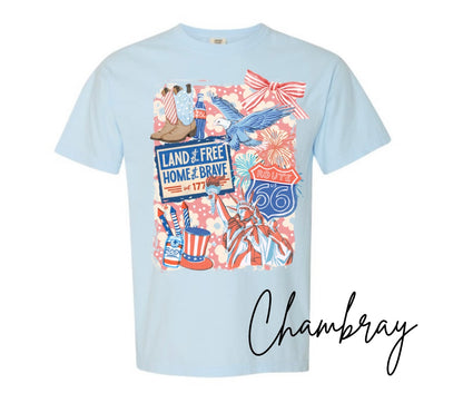 USA Collage Comfort Colors