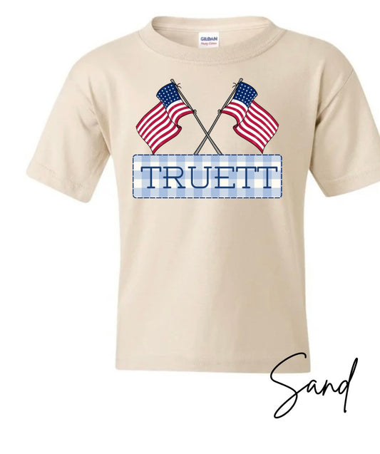 YOUTH Custom USA name Boy