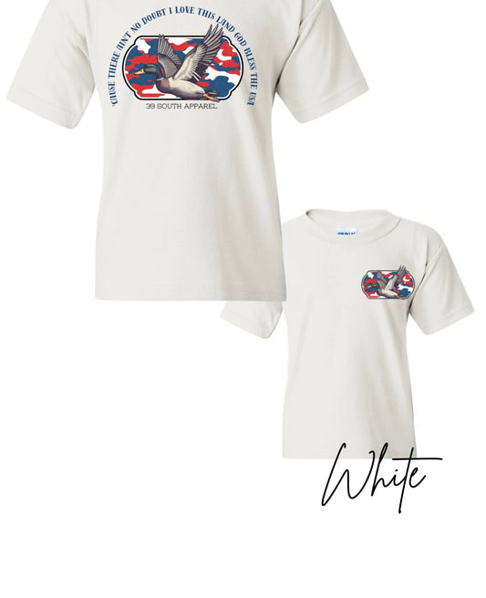 God Bless the USA Duck Gildan Adult