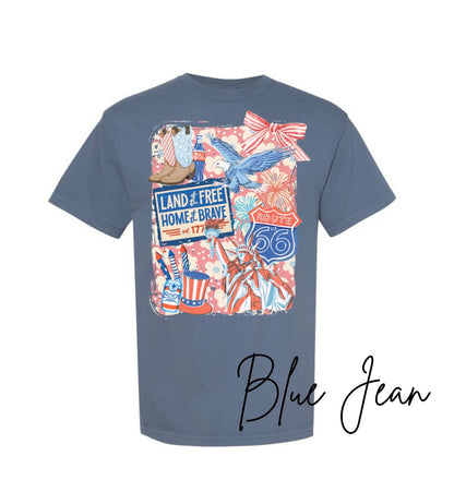 USA Collage Comfort Colors