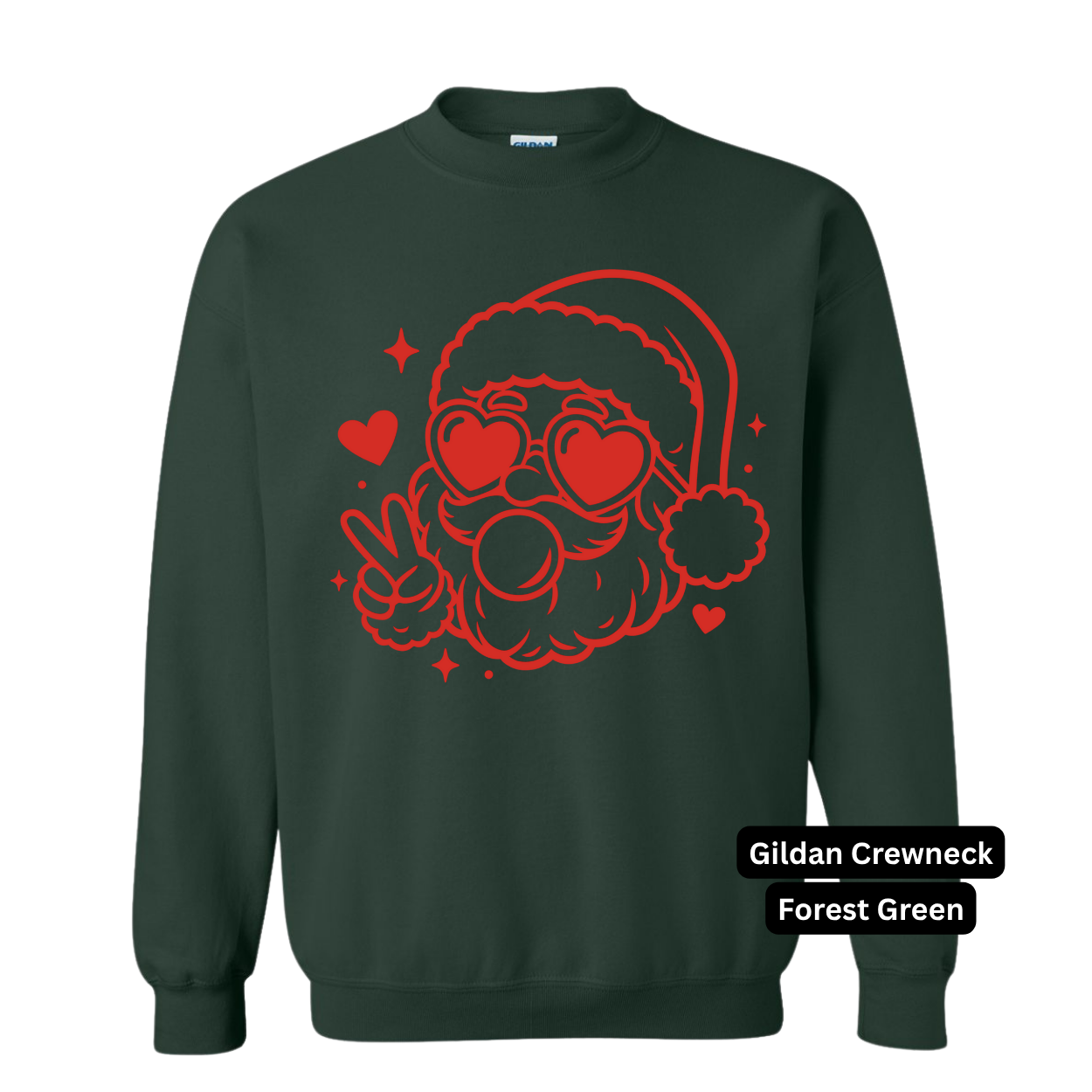 Vintage Bubble Gum Santa