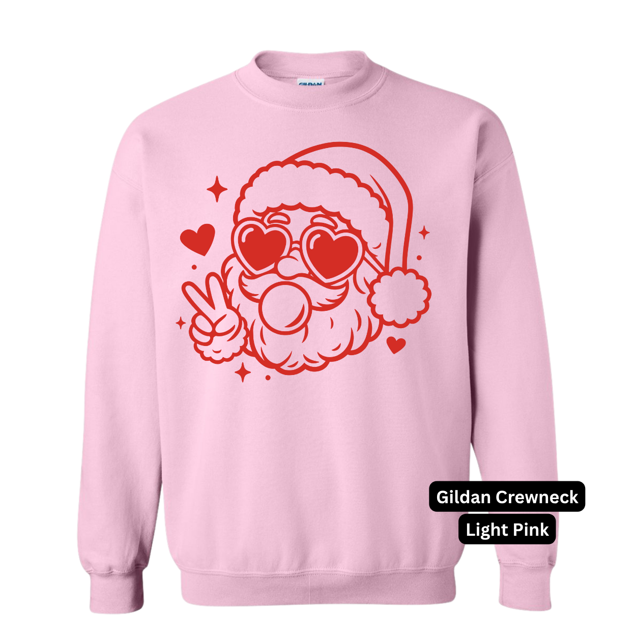 Vintage Bubble Gum Santa