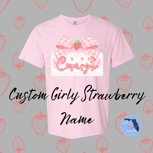 Custom Strawberry Name