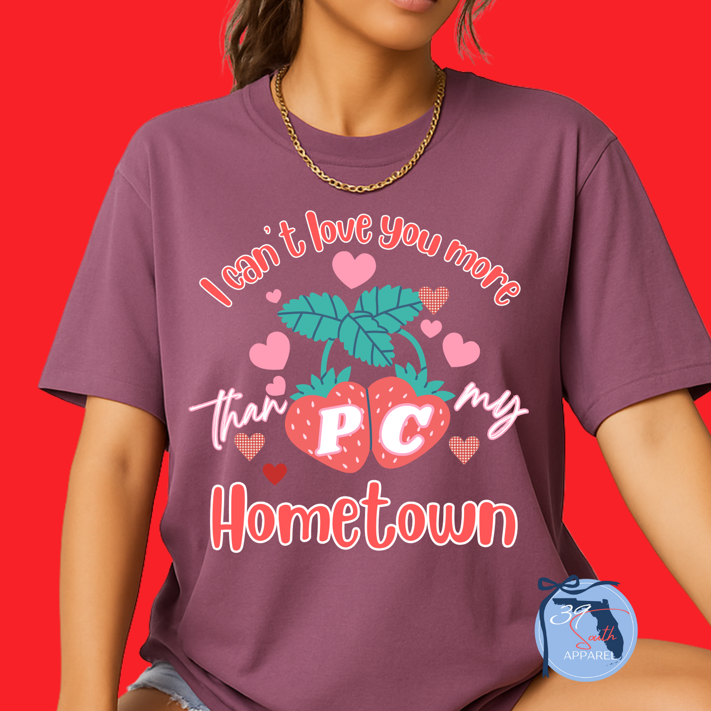 Love you More than my Small Town Tee