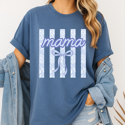 Custom Floral Stripes