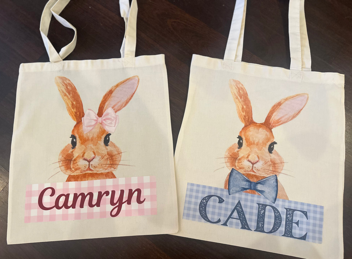 Bunny Name Tote