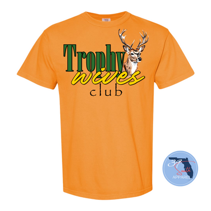 Trophy Wife Tee (Yellow Lettering)