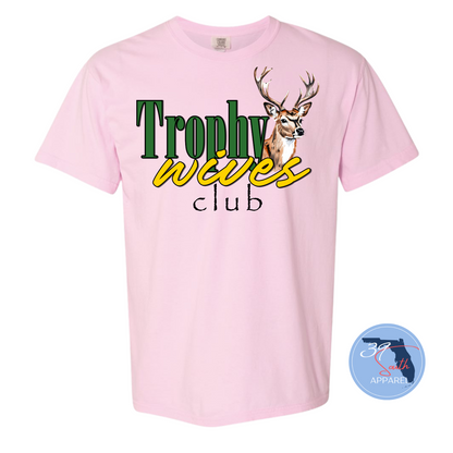 Trophy Wife Tee (Yellow Lettering)