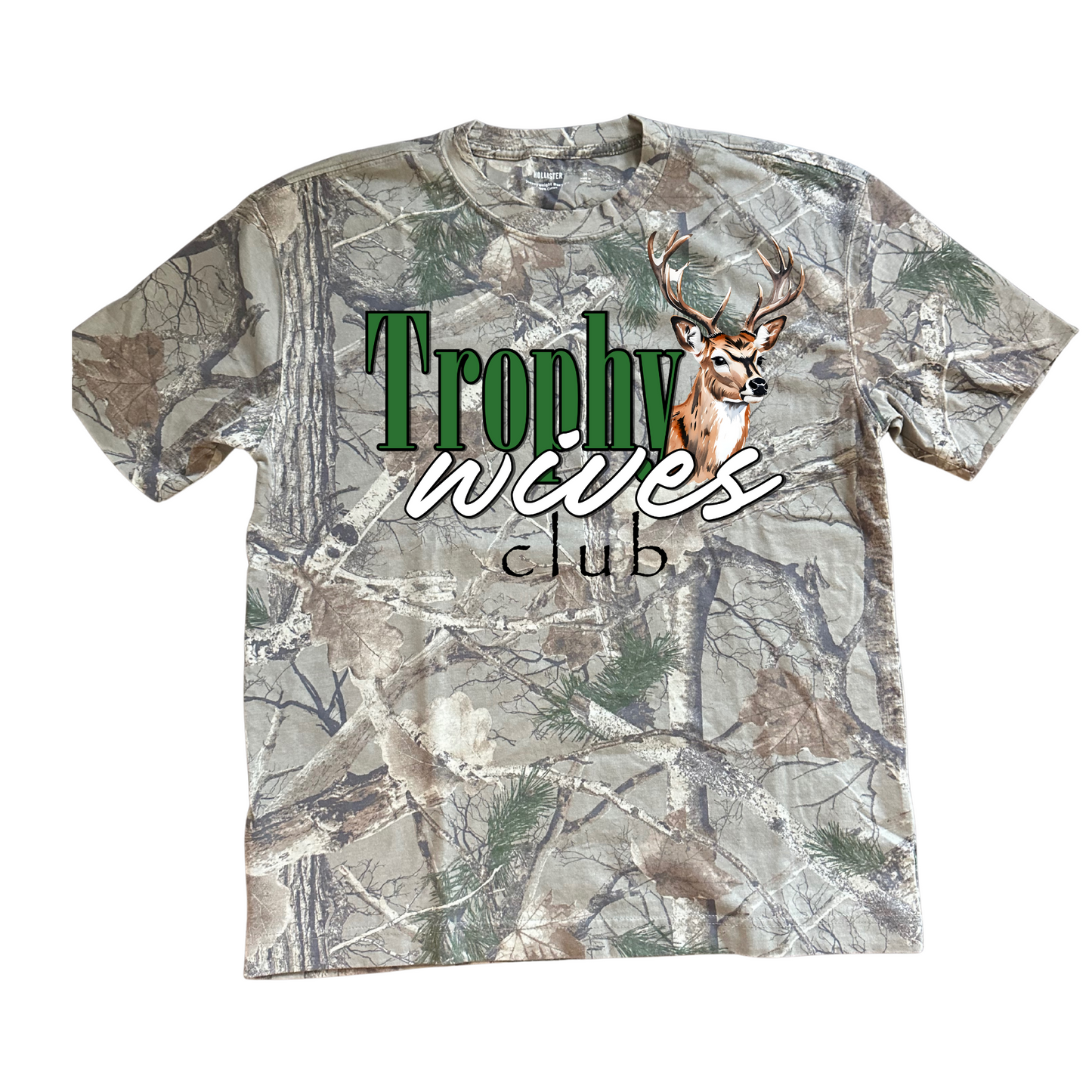 Trophy Wife Camo Tee