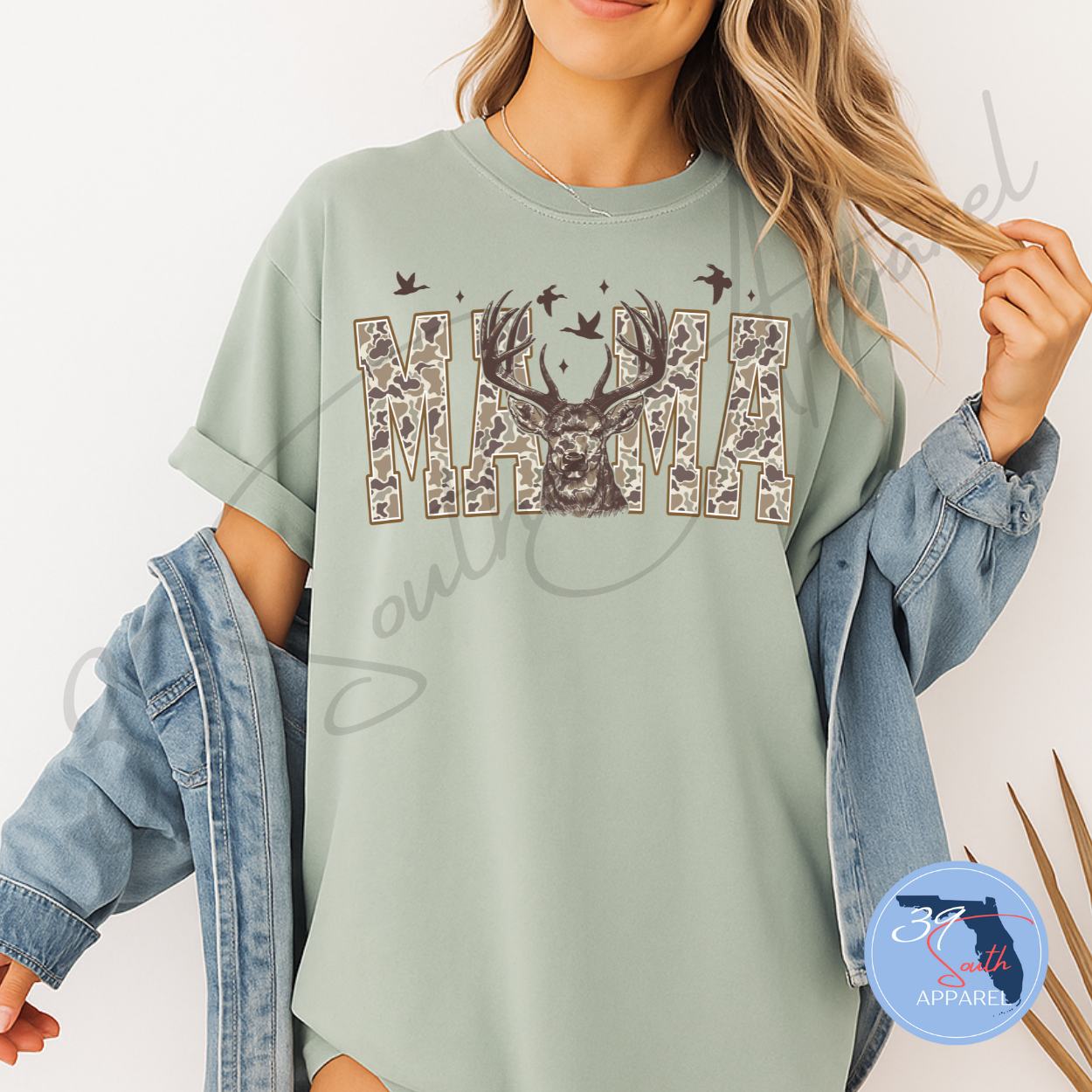 Mama Camo Hunting Tee