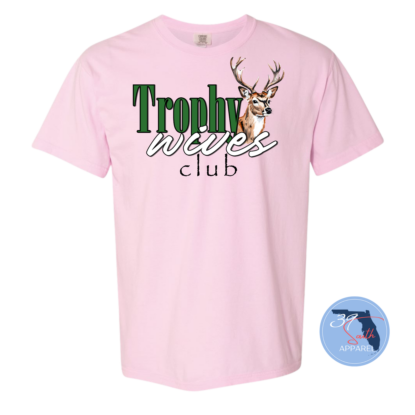 Trophy Wife Tee (White Lettering)
