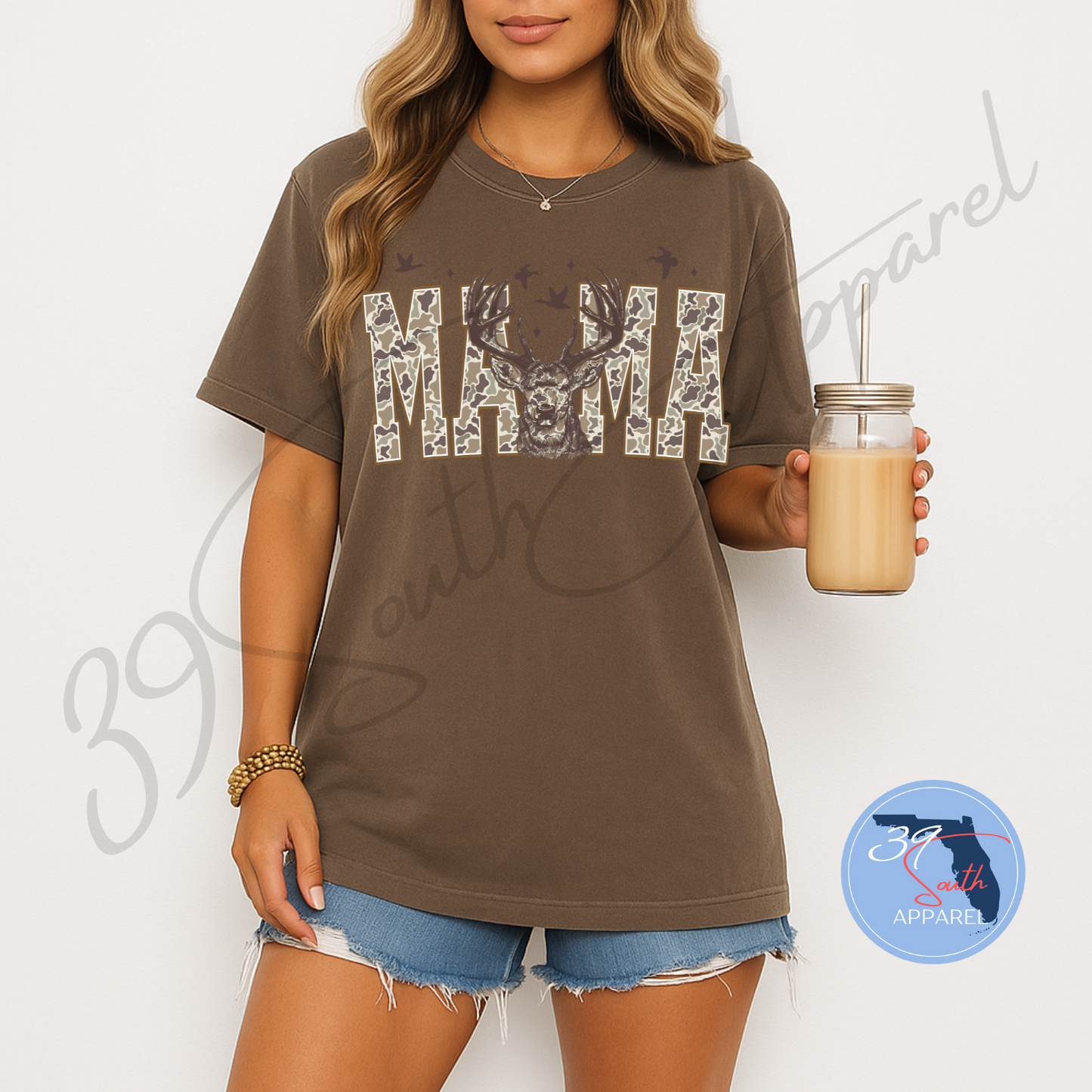 Mama Camo Hunting Tee