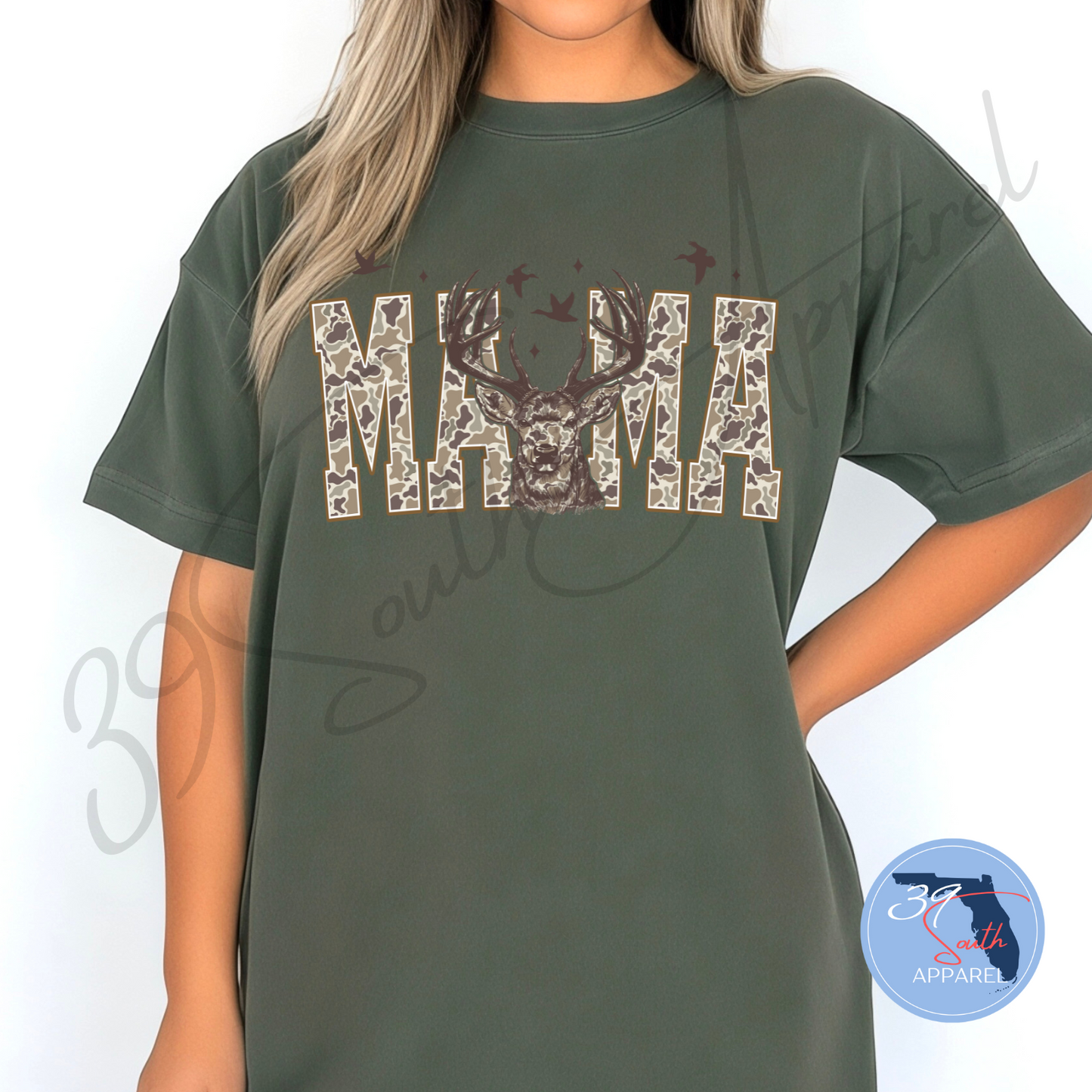 Mama Camo Hunting Tee
