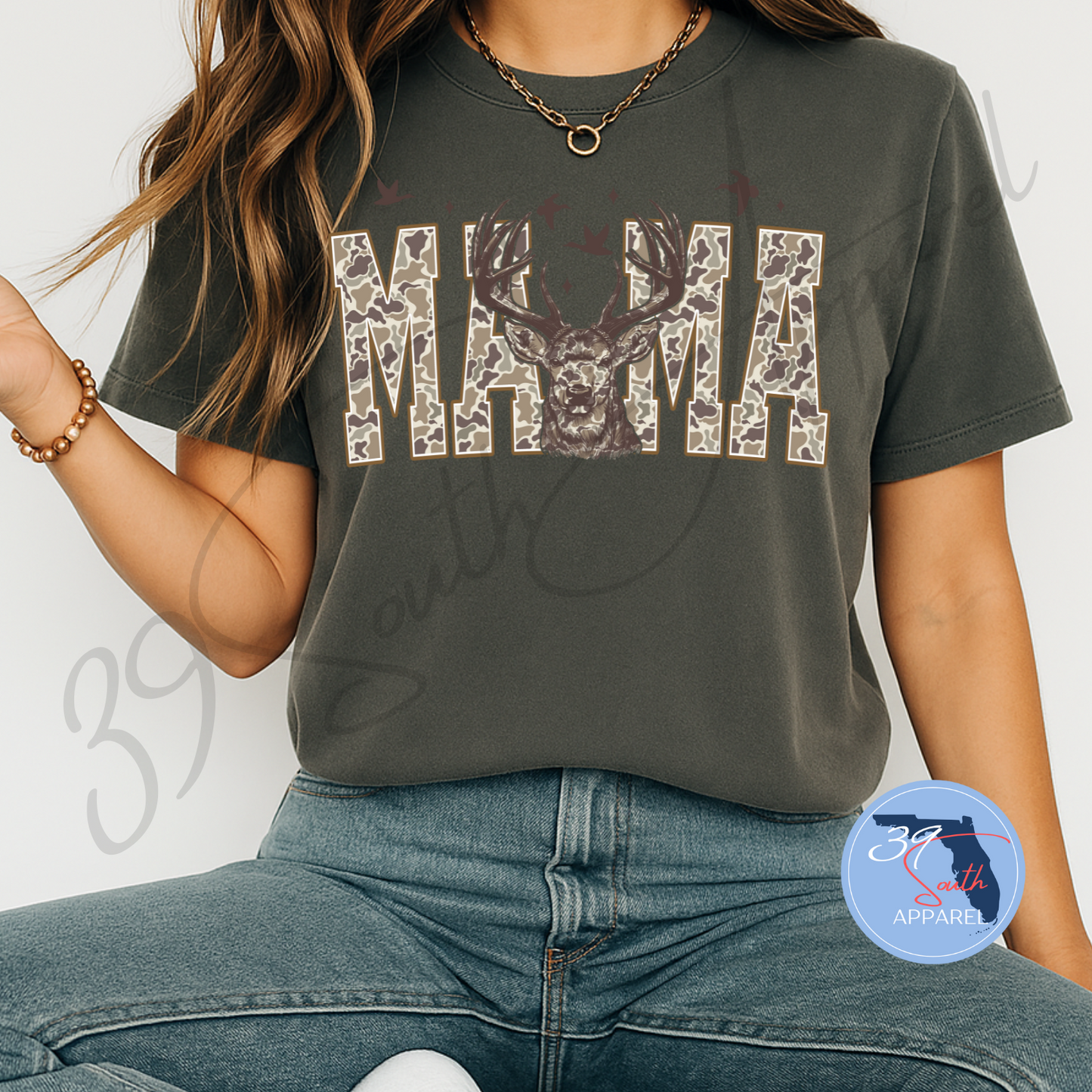 Mama Camo Hunting Tee