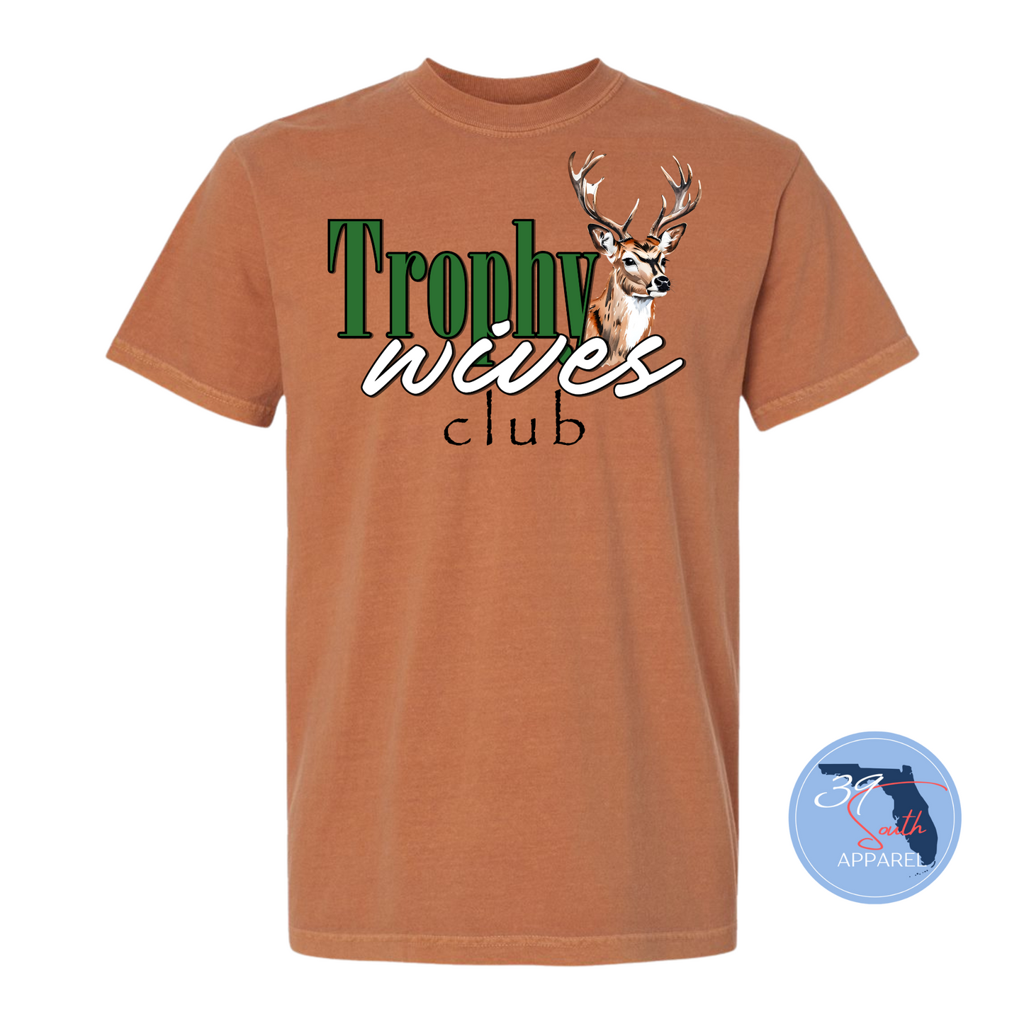 Trophy Wife Tee (White Lettering)