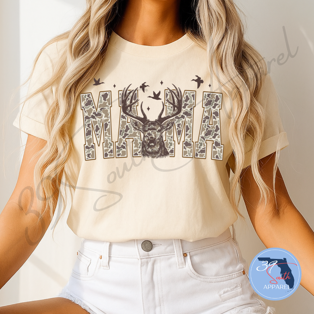 Mama Camo Hunting Tee