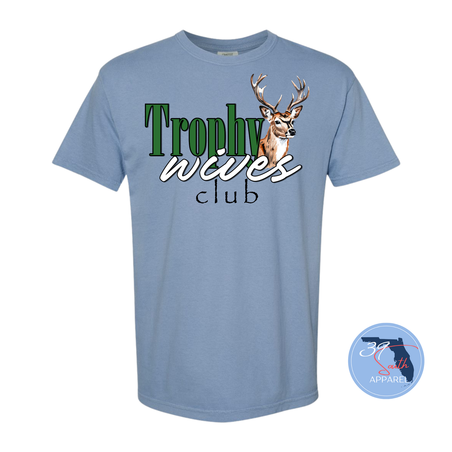 Trophy Wife Tee (White Lettering)