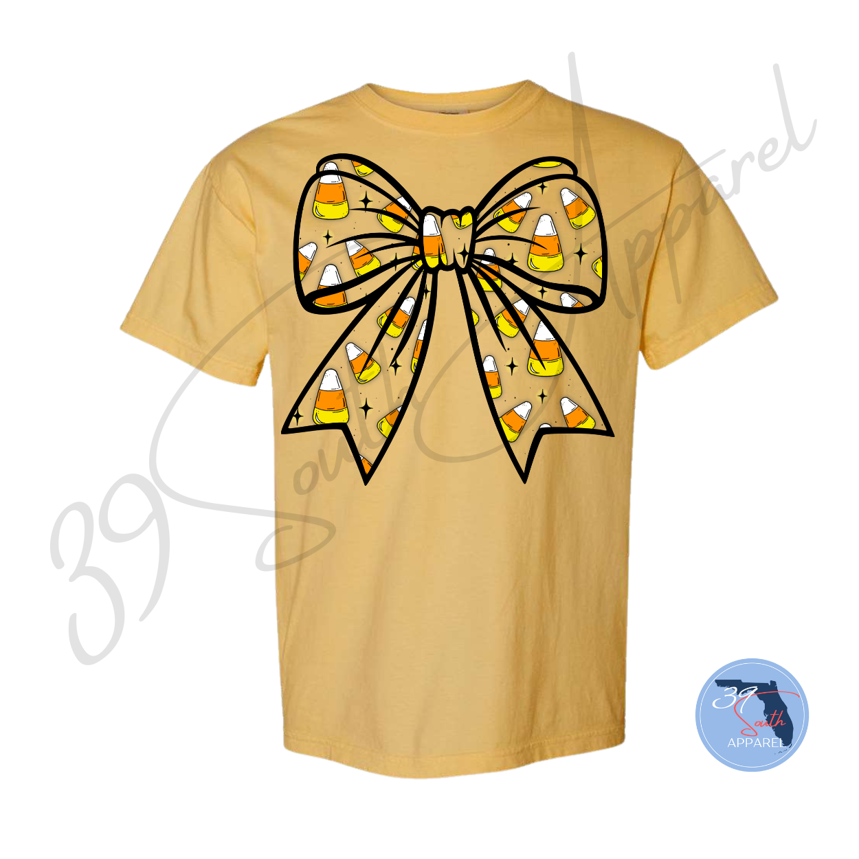 Candy Corn Bow